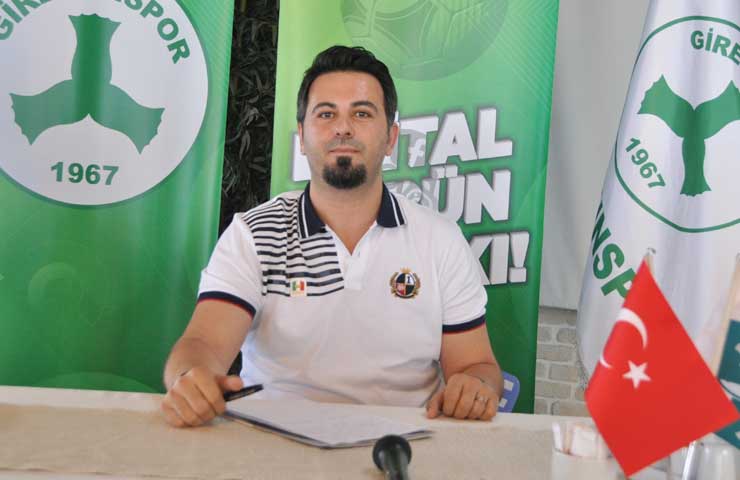 Süper Lig temsilcimiz GZT Giresunspor’da, Kulüp Basın Sözcüsü Ferhat Karademir,