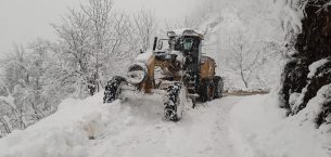 Giresun’da 201 köy yolu kar nedeniyle ulaşıma kapalı