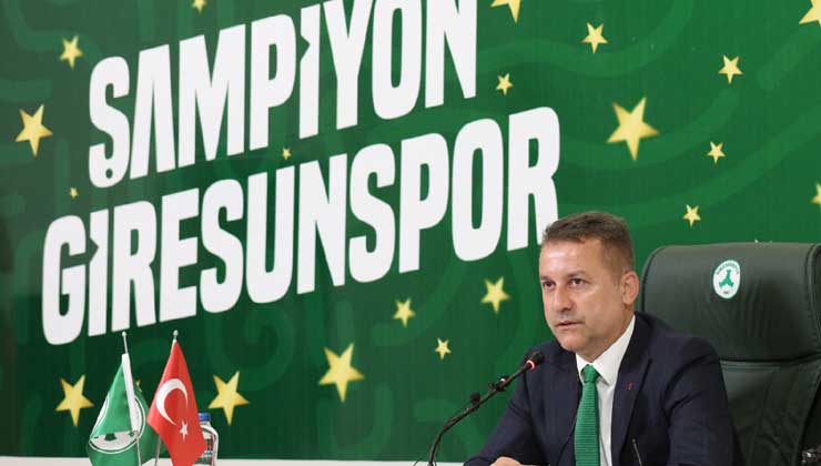 Süper Lig Temsilcimiz Giresunspor’un Kulüp Başkanı Hakan Karaahmet, kombine biletlere