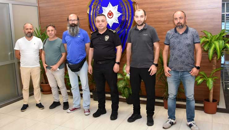 TRT Giresun muhabiri Mustafa Demir, İHA muhabiri Ahmet Bilge, DHA