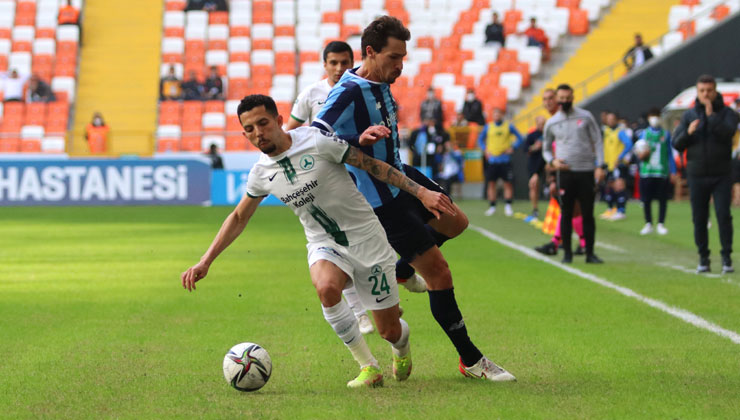 Giresunspor dün deplasmanda oynadığı maçta Adana Demirspor’a uzatmalarda yediği golle