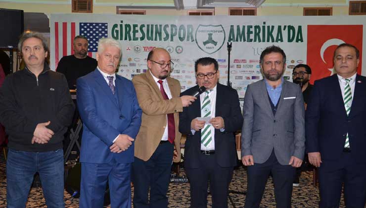 GZT Giresunspor’un Amerika Birleşik Devletleri’nde düzenlediği şampiyonluk balosu gerçekleştirildi New