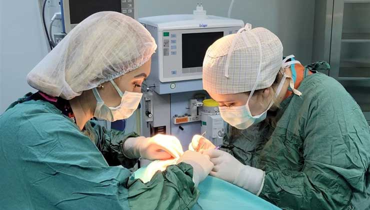 Giresun Prof. Dr. A. İlhan Özdemir Devlet Hastanesi’nde göz kliniğinde