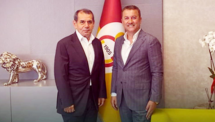 Giresunspor Başkanı Hakan Karaahmet, Galatasaray Başkanı Dursun Özbek’i ziyaret etti.