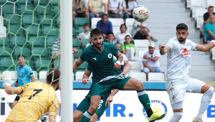 Giresunspor, Çotanak Spor Kompleksi’nde TFF 1.Lig ekiplerinden Çaykur Rizespor ile