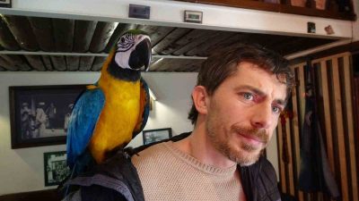 TRABZON’DA YAŞAYAN ARDA KALKANOĞLU, 6 AYLIK KAYIP PAPAĞANINI SOKAK SOKAK