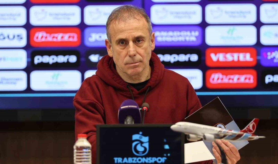 TRABZONSPOR TEKNİK DİREKTÖRÜ ABDULLAH AVCI, ALDIKLARI SONUCU TELEFİ ETMEK İÇİN