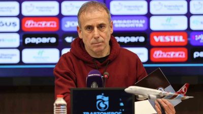 TRABZONSPOR TEKNİK DİREKTÖRÜ ABDULLAH AVCI, ALDIKLARI SONUCU TELEFİ ETMEK İÇİN