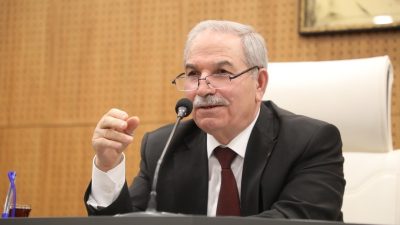 YILIN İLK MECLİS TOPLANTISINDA KONUŞAN İLKADIM BELEDİYE BAŞKANI NECATTİN DEMİRTAŞ,