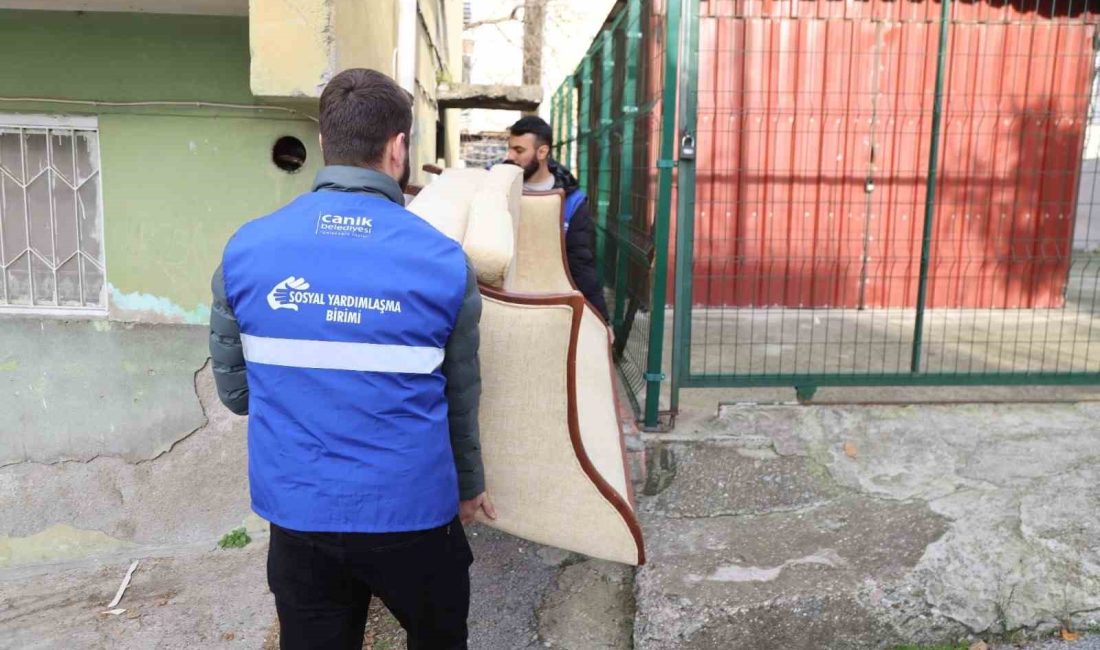 CANİK BELEDİYESİ, İHTİYAÇ SAHİBİ VATANDAŞLARA YÖNELİK DESTEKLERİNİ SÜRDÜRÜYOR.