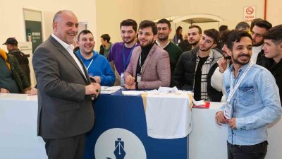 Orta Karadeniz Kariyer Fuarı’nda (OKAF’24) gençlerle bir araya gelen Canik