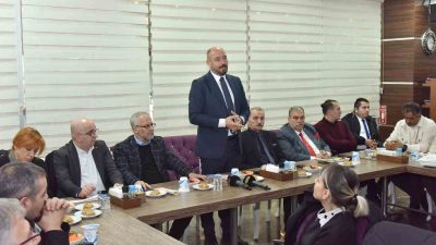 TEKKEKÖY BELEDİYE BAŞKANI HASAN TOGAR, DÜZENLEDİĞİ PROGRAMLA GAZETECİLERİN ‘10 OCAK