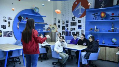 SAMSUN BÜYÜKŞEHİR BELEDİYESİ TARAFINDAN YAPILAN VE ÖĞRENCİLERİN BİLİME YATKINLIKLARINI TEŞVİK