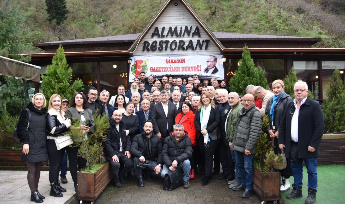 Giresun Gazeteciler Derneği, 10 Ocak Çalışan Gazeteciler Günü dolayısıyla Almina
