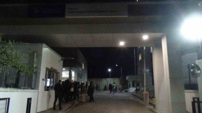 Giresun’da KYK yurdunda boş asansör arıza nedeniyle zemine çakıldı. Olayın