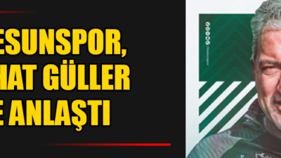 Teknik direktör Mehmet Birinci ile yolları ayıran Giresunspor’da yeni teknik