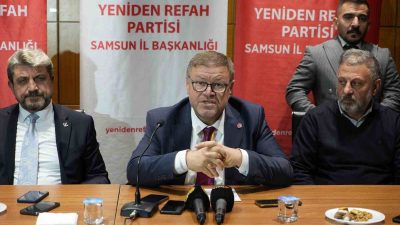 ORTADAKİ YENİDEN REFAH PARTİSİ SAMSUN BÜYÜKŞEHİR BELEDİYE BAŞKAN ADAYI ADEM