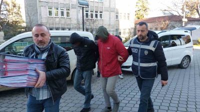 GÖZALTINA ALINAN 14 KİŞİDEN 5'İ ADLİYEYE SEVK EDİLDİ.