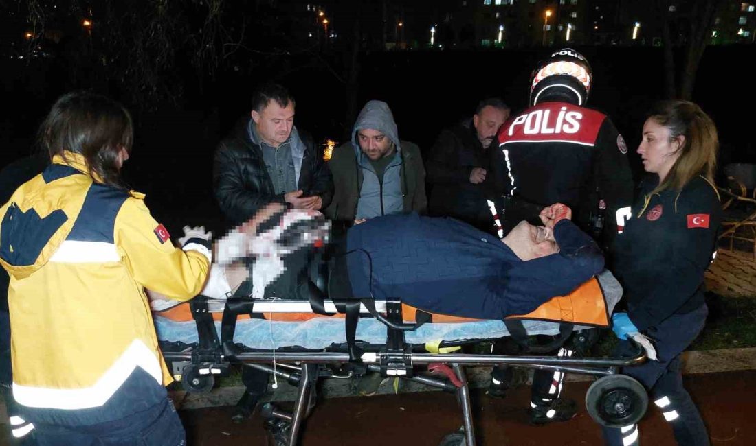 SAMSUN'DA IRMAK KENARINDA OTURURKEN SİLAHLI SALDIRIYA UĞRAYAN S.Y.Ç.(42) YARALANARAK HASTANELİK