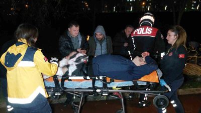 SAMSUN'DA IRMAK KENARINDA OTURURKEN SİLAHLI SALDIRIYA UĞRAYAN S.Y.Ç.(42) YARALANARAK HASTANELİK