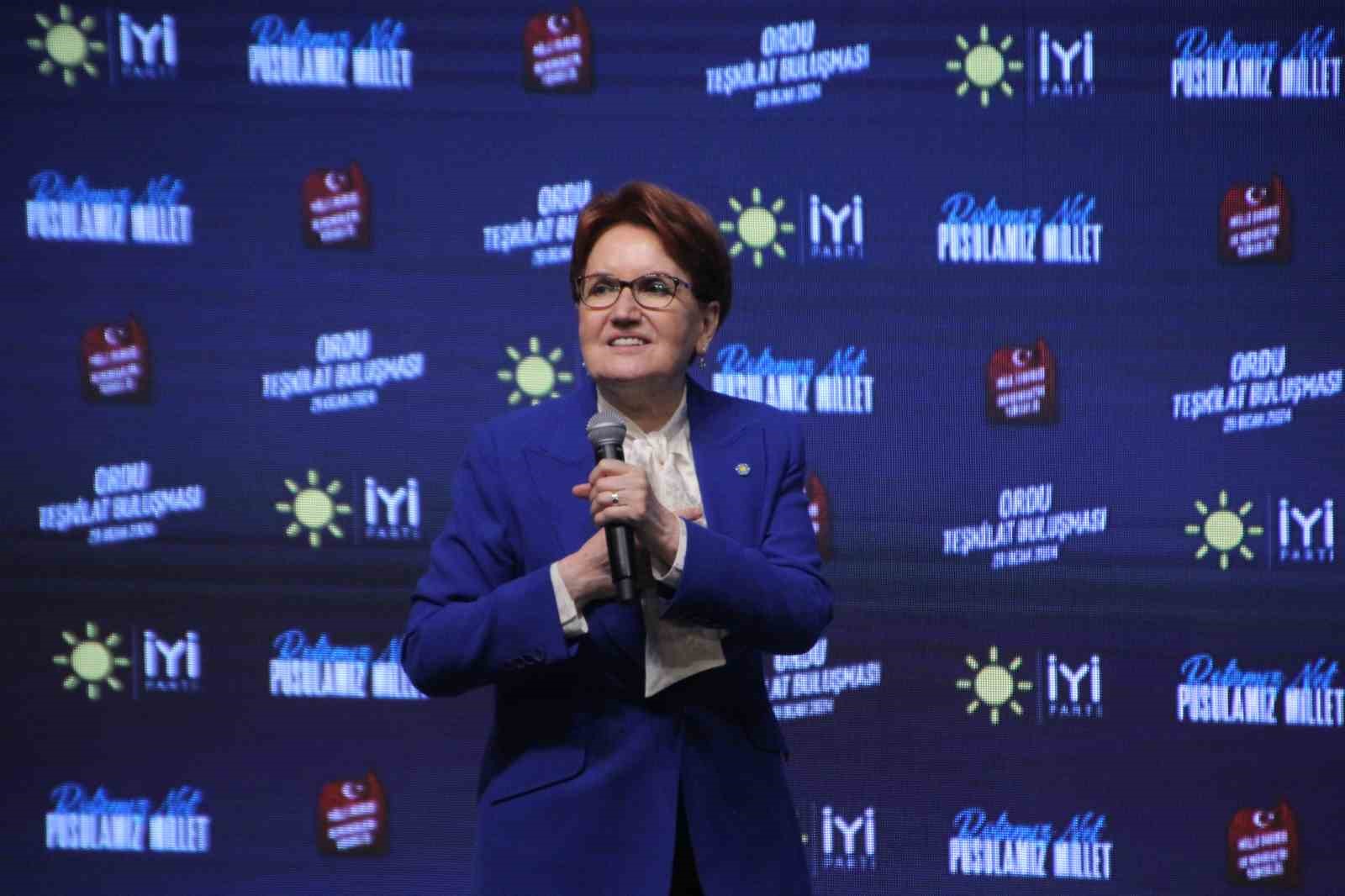 Akşener: “Sanki seçime değil savaşa gidiyoruz”