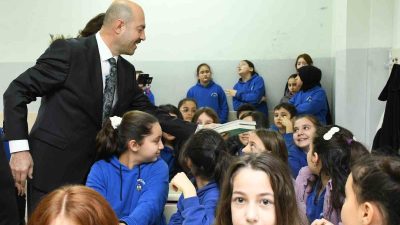 BU KAPSAMDA TERME BELEDİYE BAŞKANI ALİ KILIÇ, BERABERİNDE İLÇE MİLLİ