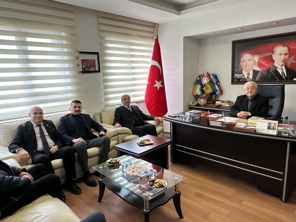 GRÜ Rektörü Can’dan MHP’ye ziyaret