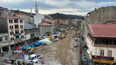 OF BELEDİYESİ VE TOPLU KONUT İDARESİ(TOKİ) İŞBİRLİĞİYLE YAKLAŞIK İKİ AY