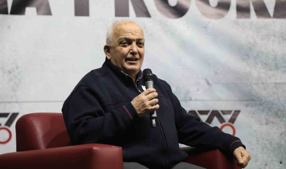 YAŞAR DOĞU'NUN OĞLU PROF. DR. GAZANFER DOĞU, TÖRENDE KONUŞMA YAPTI