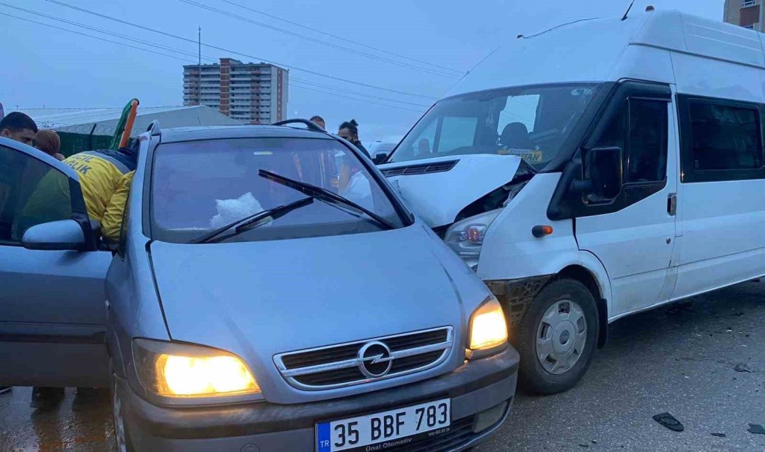 SAMSUN’UN KAVAK İLÇESİNDE ÖĞRENCİ SERVİSİNİN OTOMOBİLE ÇARPTIĞI KAZADA BİR KİŞİ