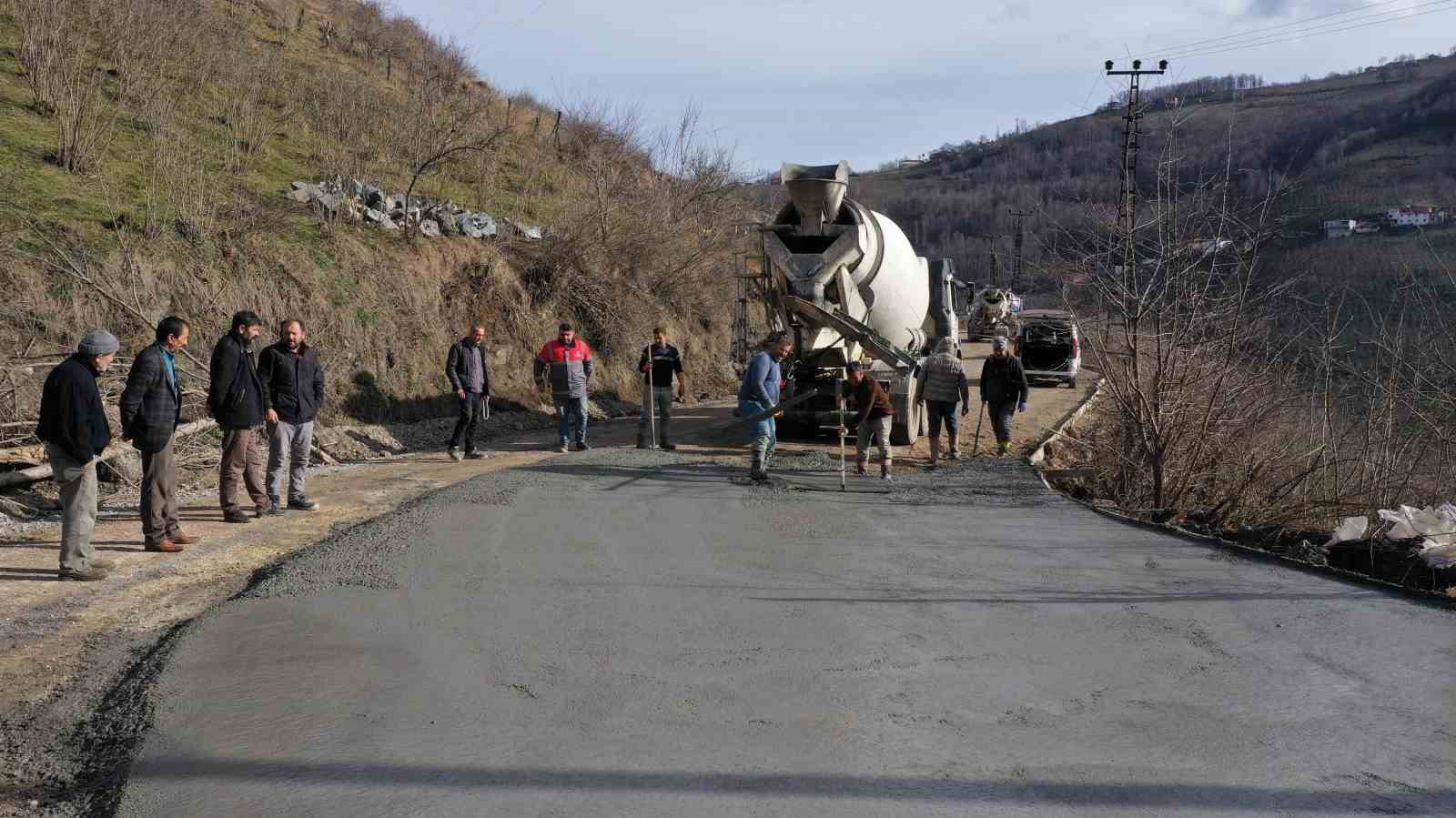 Orduda Ulaşım Seferberli̇ği̇ Sürüyor