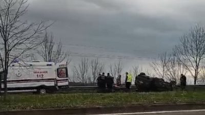 KAZA, SAMSUN-SİNOP YOLU TEPEKÖY MEVKİSİNDE MEYDANA GELDİ.