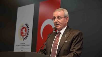 STSO YÖNETİM KURULU BAŞKANI SALİH ZEKİ MURZİOĞLU BİR KONUŞMA YAPTI