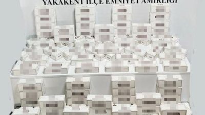SAMSUN'DA POLİS TARAFINDA 40 BİN ADET BOŞ, BİN ADET DOLU
