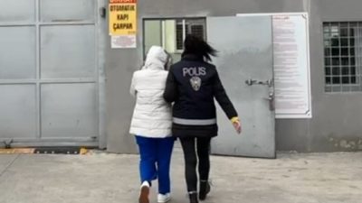 55 YIL HAPİS CEZASI BULUNAN M.T. ADLI KADIN POLİS TARAFINDAN