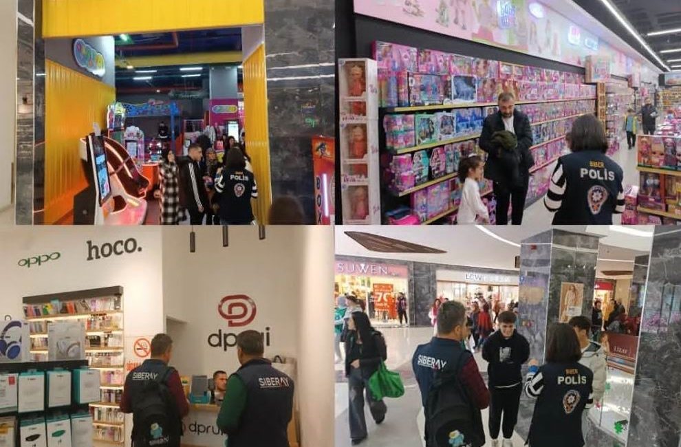 Samsunlular Si̇ber Suçlara Karşı Bi̇lgi̇lendi̇ri̇ldi̇ SAMSUN İL EMNİYET MÜDÜRLÜĞÜ SİBER SUÇLARLA MÜCADELE ŞUBE MÜDÜRLÜĞÜ EKİPLERİ