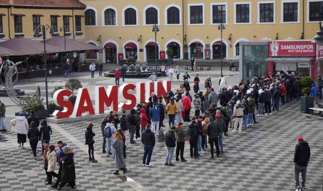 12 YIL SONRA OYNANACAK SAMSUNSPOR-GALATASARAY MÜCADELESİNE SAMSUNLU TARAFTARLAR YOĞUN İLGİ