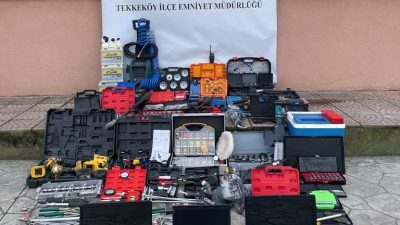 TAMİRHANE HIRSIZLARI YAKALANDI