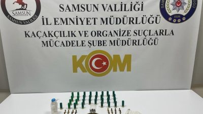 SAMSUN’DA İL EMNİYET MÜDÜRLÜĞÜ EKİPLERİ, KÜLTÜREL VARLIKLARIN YURTDIŞINA KAÇIRILMASI VEYA