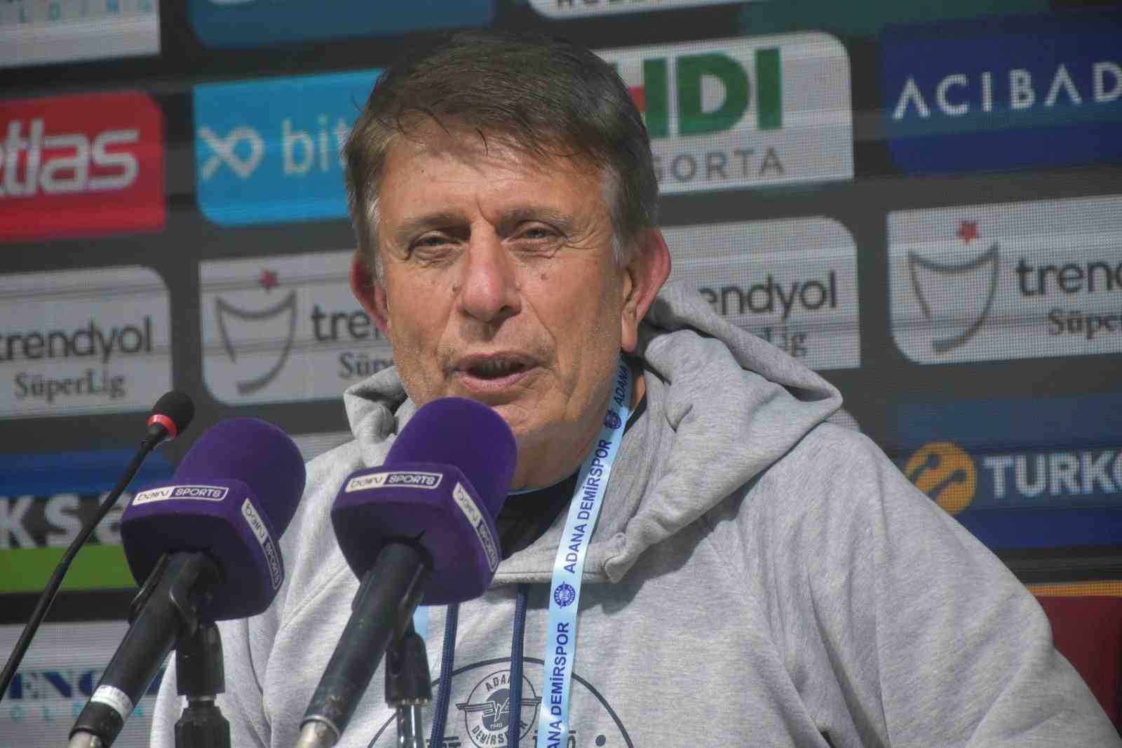 ADANA DEMİRSPOR TEKNİK SORUMLUSU TİMUÇİN CENGİZ HOŞFİKİRER, RİZESPOR MAĞLUBİYETİNİN ARDINDAN