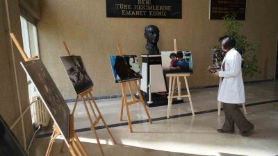 ‘İNSANLIĞA BEYAZ ÇAĞRI’ İSİMLİ FOTOĞRAF SERGİSİ ZİYARETE AÇILDI.