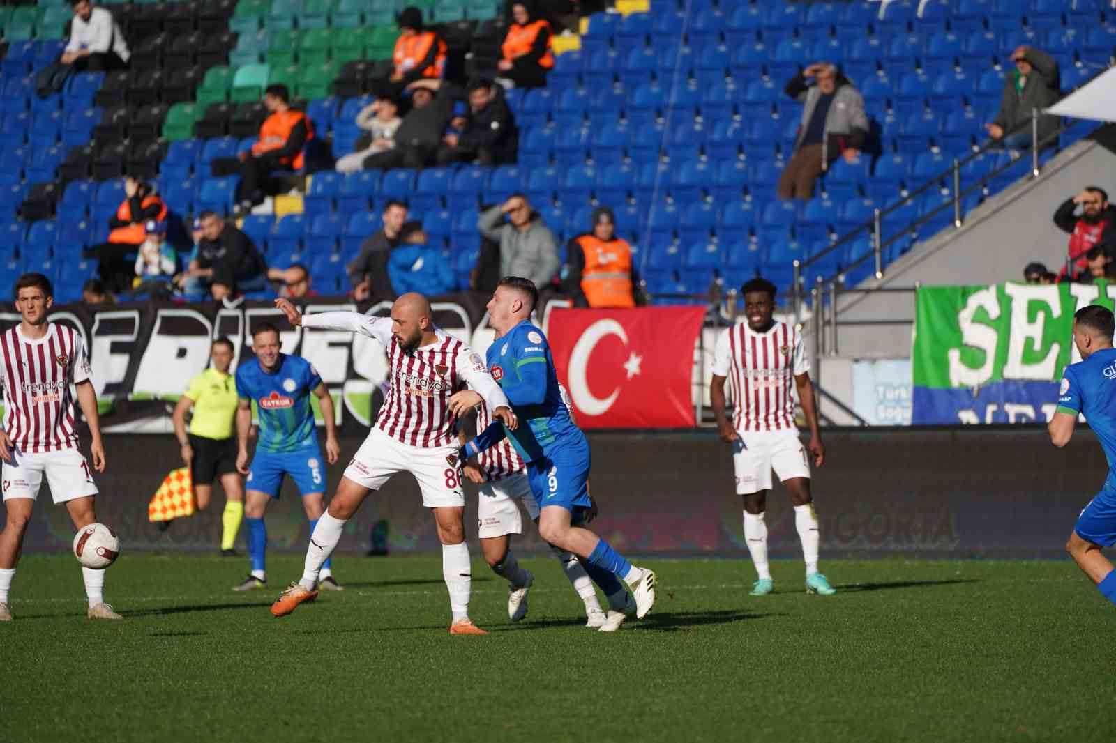 Çaykur Ri̇zespor: 2 – Hatayspor: 0