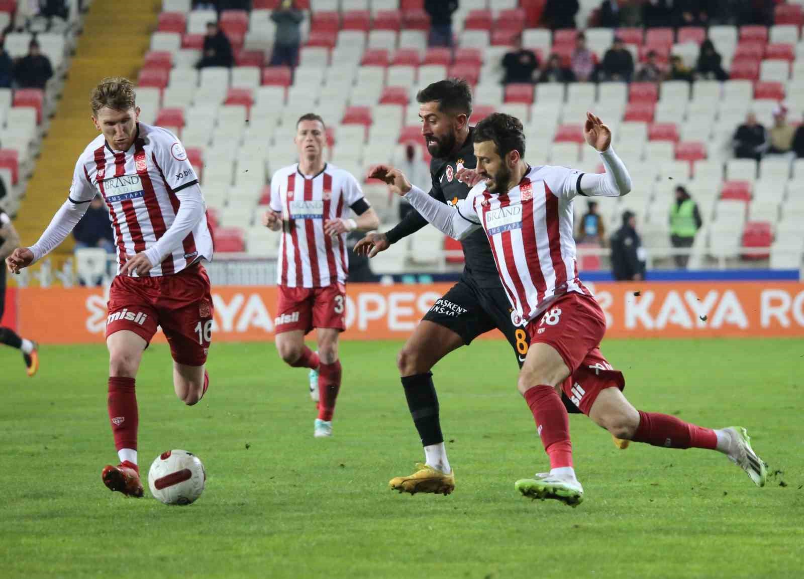 Trendyol Süper Li̇g: E.y. Si̇vasspor: 1 – Galatasaray: 1 (Maç Sonucu)