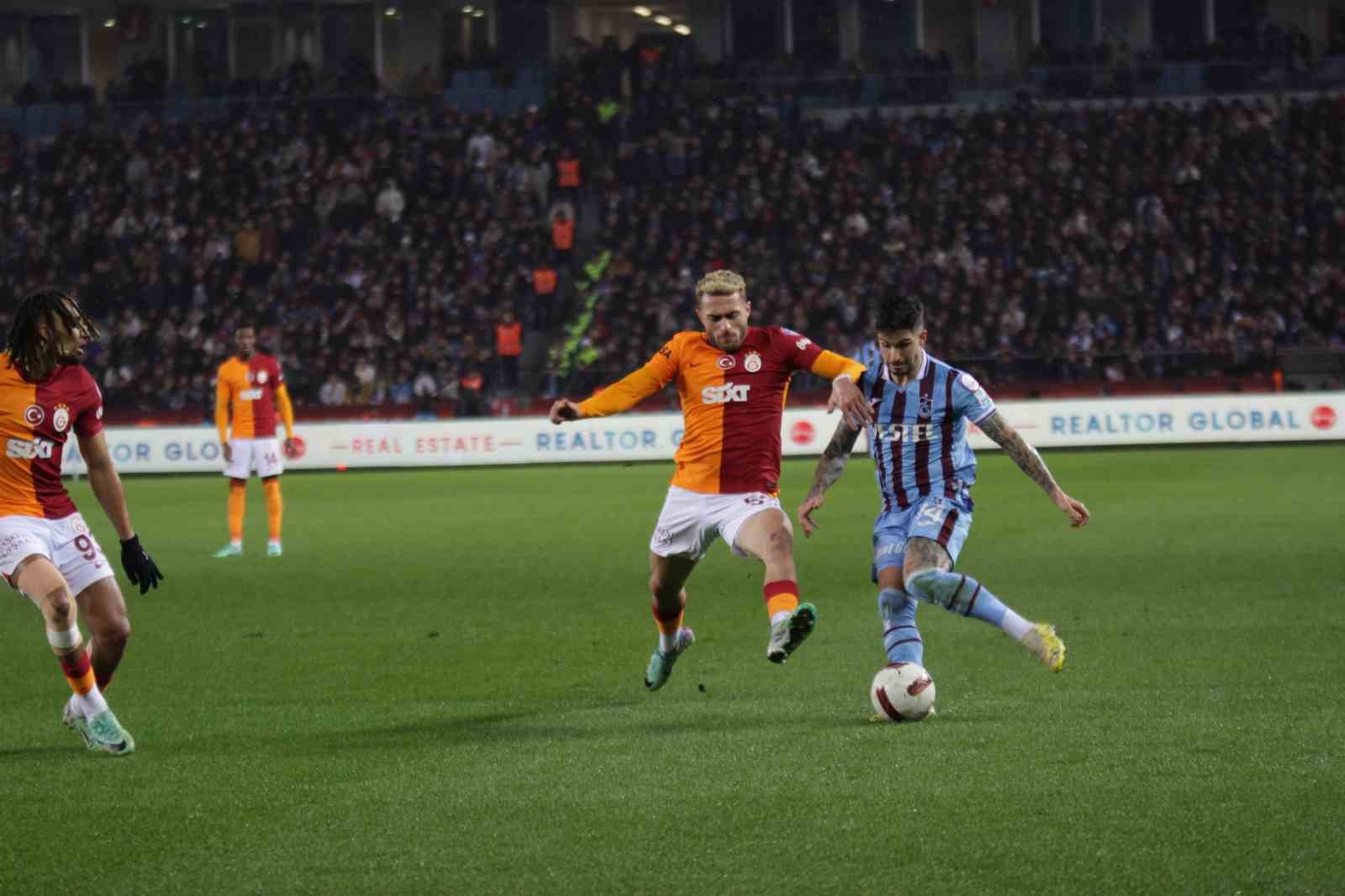 Trendyol Süper Li̇g: Trabzonspor: 1 – Galatasaray: 5 (Maç Sonucu)