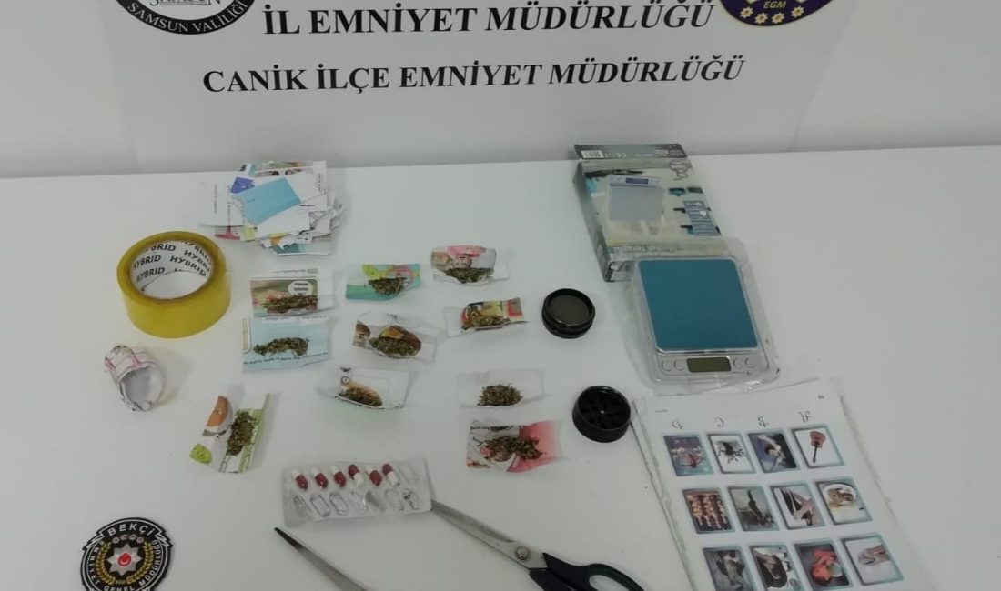 SAMSUN’DA HAL VE HAREKETLERİNDEN ŞÜPHELENİLEN 1’İ KADIN 2 ŞAHSIN ÜZERİNDEN