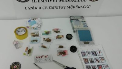 SAMSUN’DA HAL VE HAREKETLERİNDEN ŞÜPHELENİLEN 1’İ KADIN 2 ŞAHSIN ÜZERİNDEN