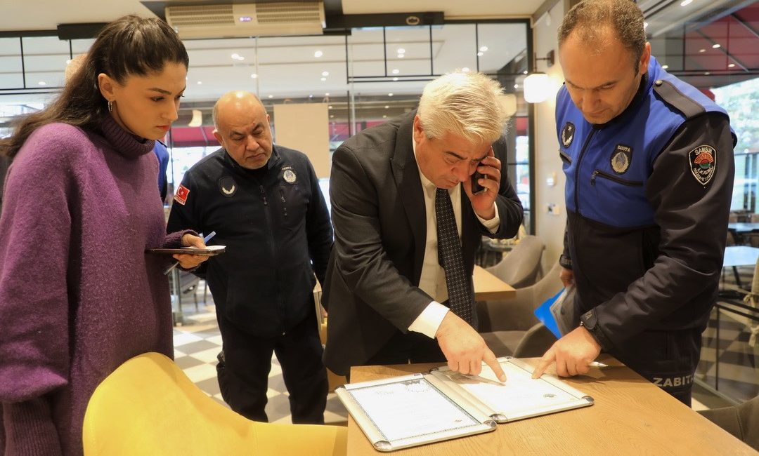 İLKADIM BELEDİYESİ ZABITA MÜDÜRLÜĞÜ EKİPLERİ, KAFE VE RESTORANLARDA UYGULANMASI ZORUNLU