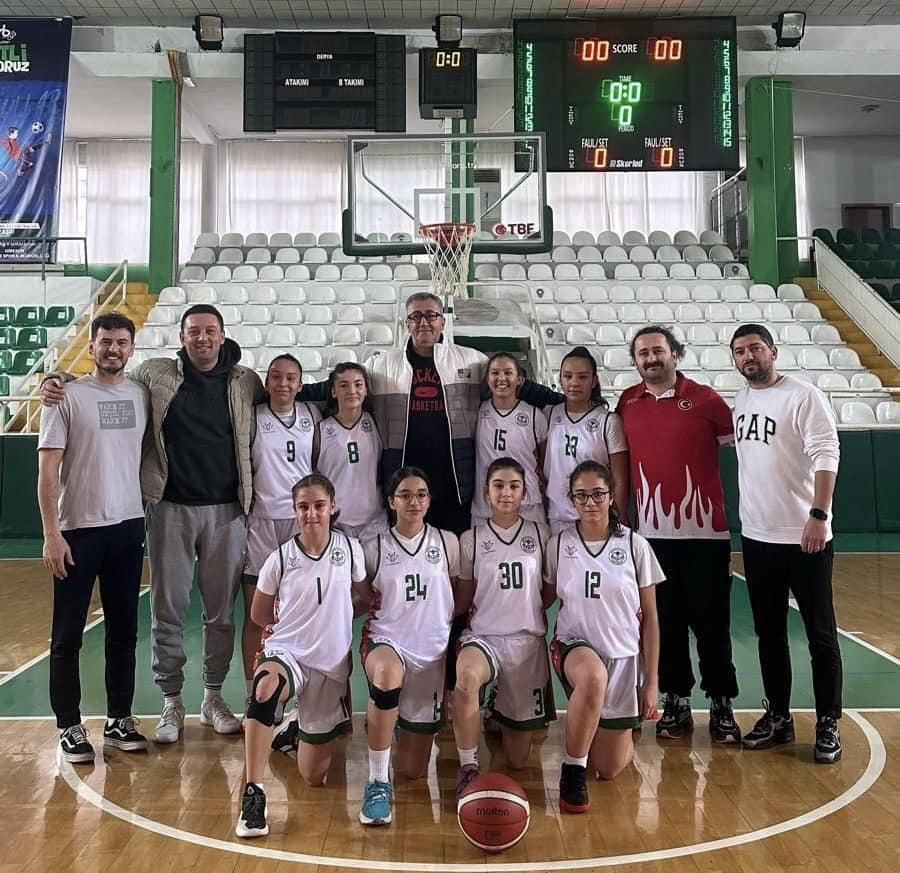 U14 Kızlar Basketbol Bölge Şampiyonası Giresun'da yapıldı