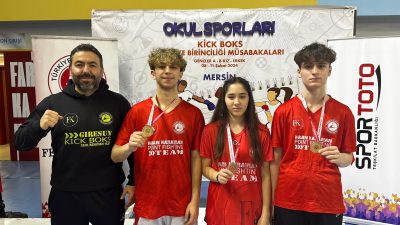 Mersin'de 8-11 Şubat 2024 tarihleri arasında gerçekleştirilen Okul Sporları Kick