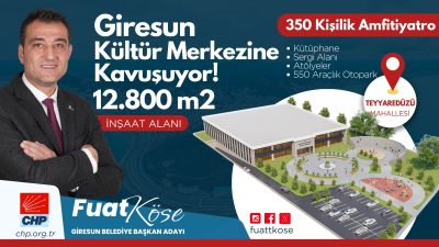 Cumhuriyet Halk Partisi Giresun Belediye Başkan Adayı Fuat Köse her
